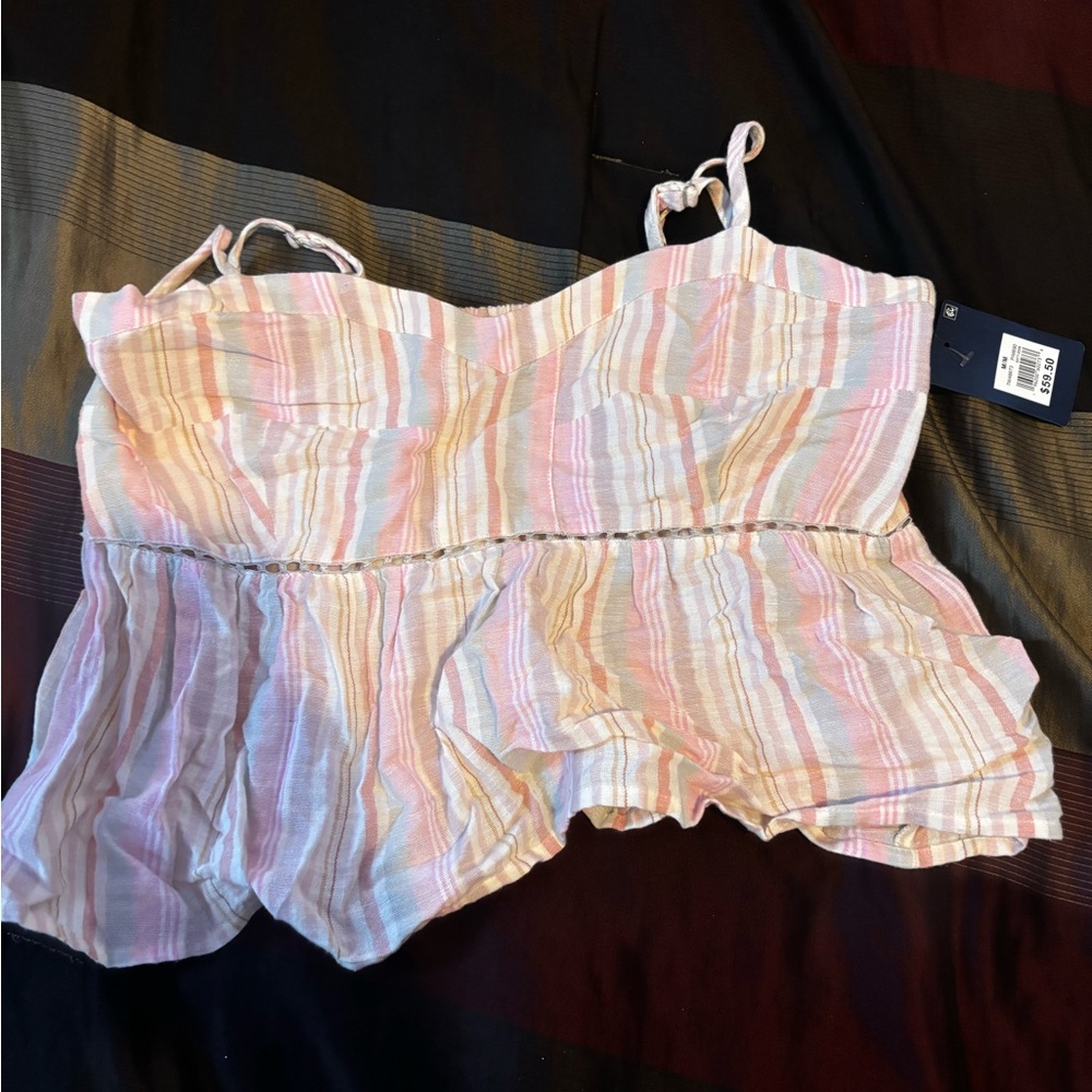 Shirt/Crop Top, Pink, Medium